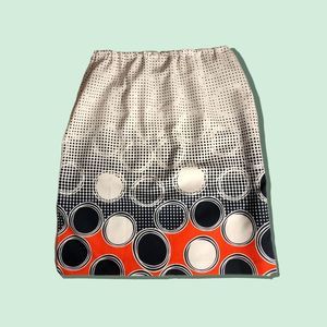 Pop art 60s skirt